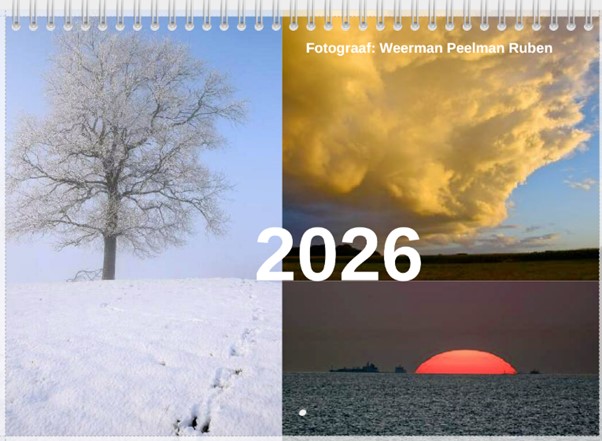 Jaarkalender 2026 - voorpagina